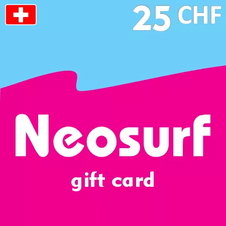 Pirkite Neosurf 25 CHF (dovanų kortelė) (Šveicarija)