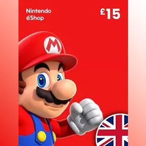 Köpa Nintendo eShop 15 GBP (Storbritannien)