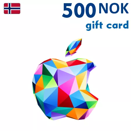 Koupit Dárková karta Apple 500 NOK (Norsko)