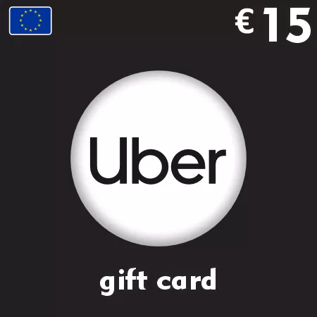 Buy Uber gift card 15 EUR