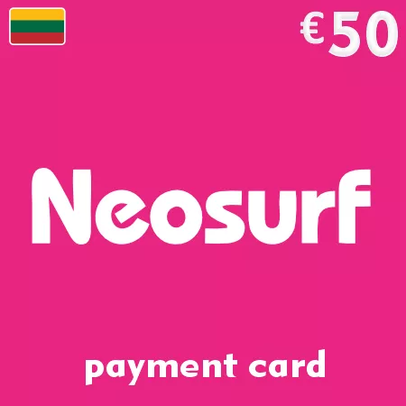 Kup Kupon Neosurf o wartości 50 EUR LT