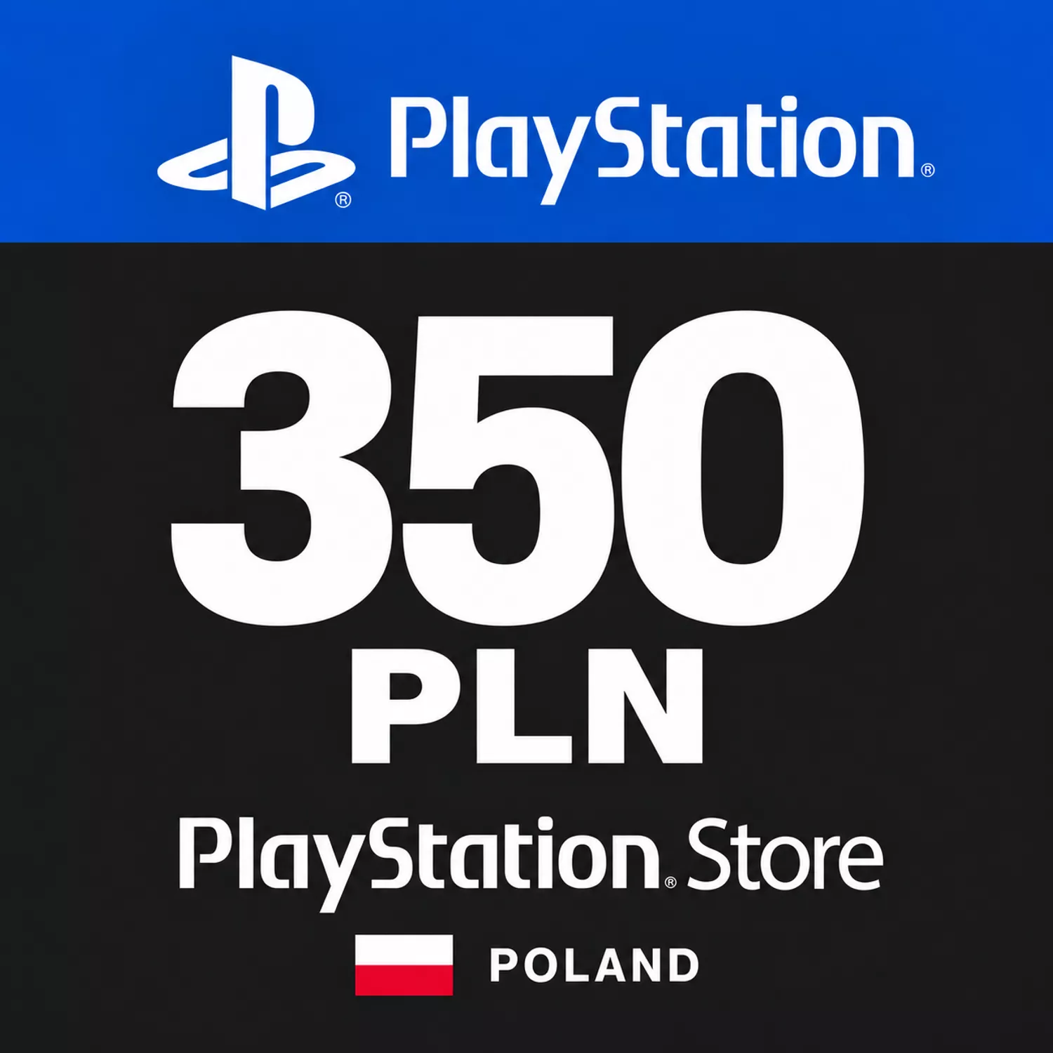 PSN Card 350 PLN (Poland) &ndash; PlayStation Gift Card