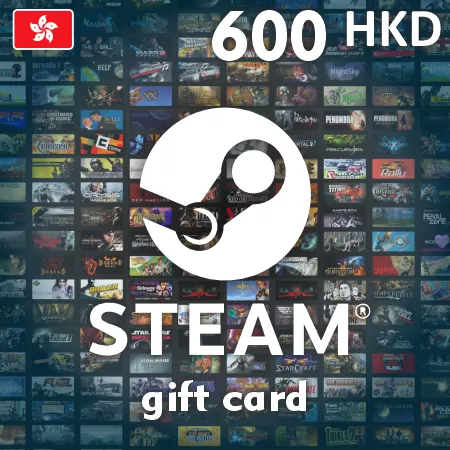 Køb Steam-gavekort 600 HKD (Hong Kong)