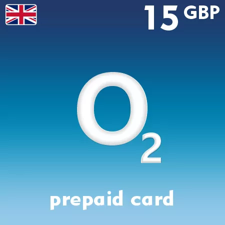 O2 e-voucher 15 GBP UK