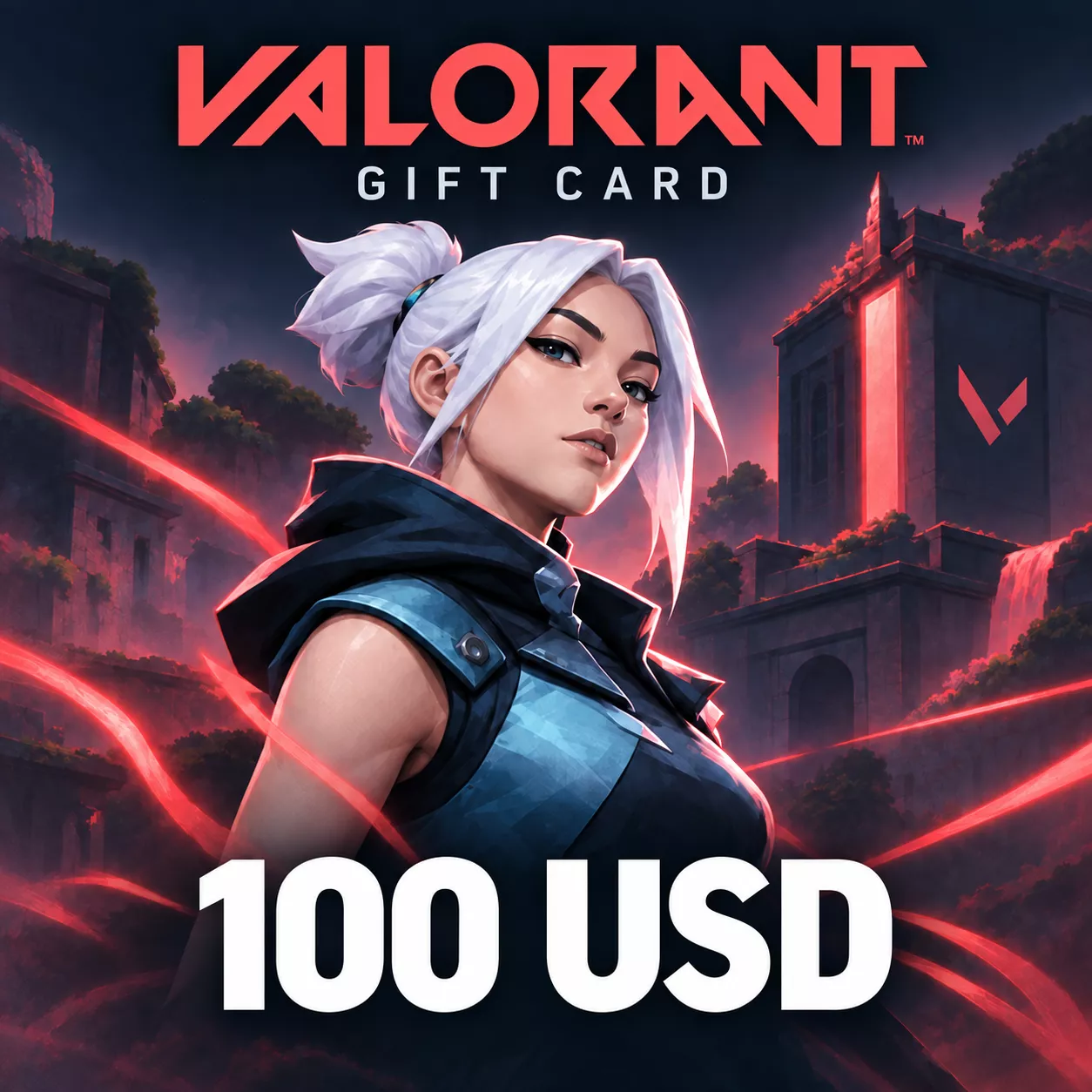 Pirkt Valorant dāvanu karte 100 USD