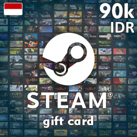 Steam Gift Card 90000 IDR (Indonesia)