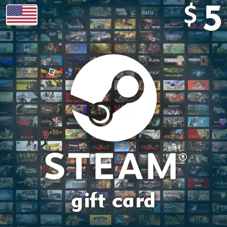 Steam gift card 5 USD
