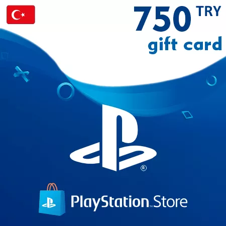 Pirkite Playstation tinklo kortelė (PSN) Turkija 750 TRY