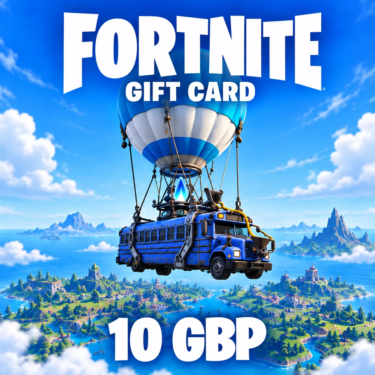 Buy Fortnite Gift Card 10 GBP