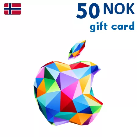Comprar Vale-presente Apple 50 NOK (Noruega)