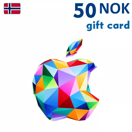 Köpa Apple presentkort 50 NOK (Norge)