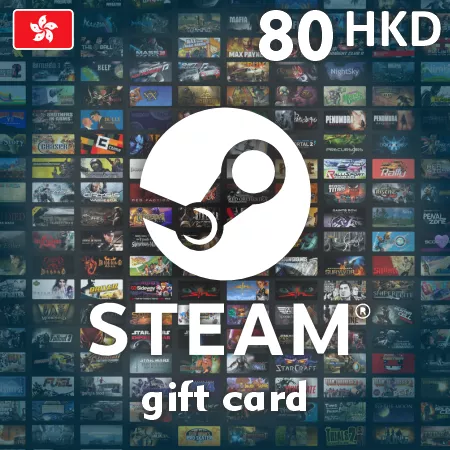 Купить Подарочная карта Steam на 80 гонконгских долларов (Гонконг)