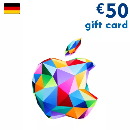 Køb Apple-gavekort 50 EUR (Tyskland)