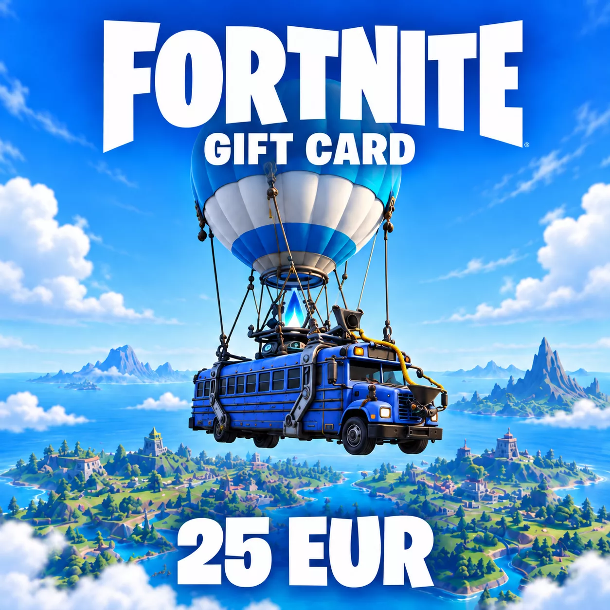 Buy Fortnite Gift Card 25 EUR