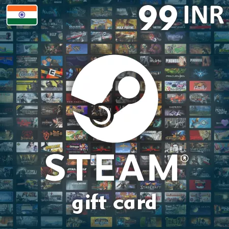 Buy Steam Wallet Gift Card 99 INR India