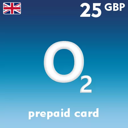 Comprar Voucher eletrónico O2 de 25 GBP no Reino Unido