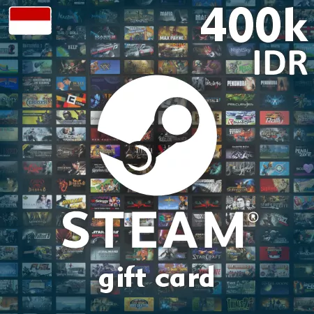 Steam Gift Card 400000 IDR (Indonesia)