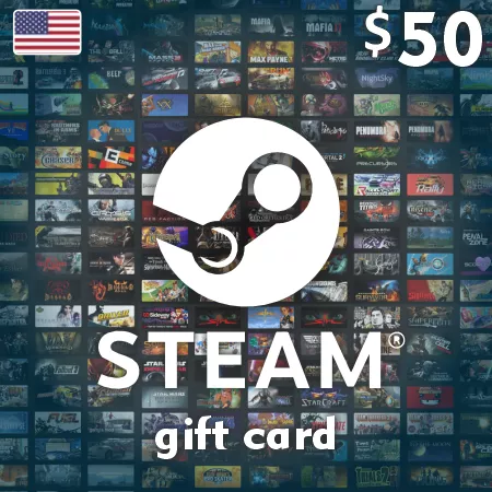 Steam gift card 50 USD