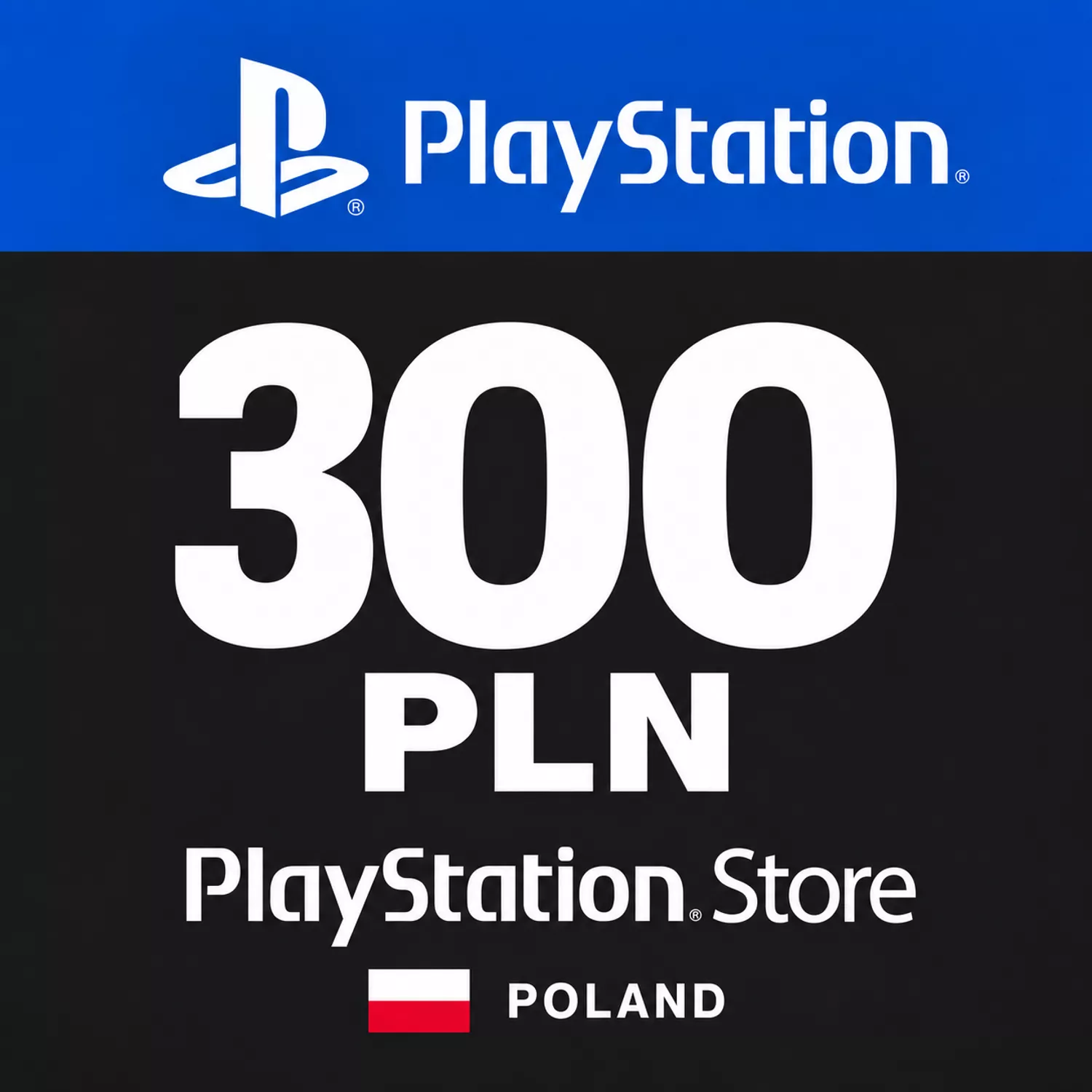 PSN Card 300 PLN (Poland) &ndash; PlayStation Gift Card