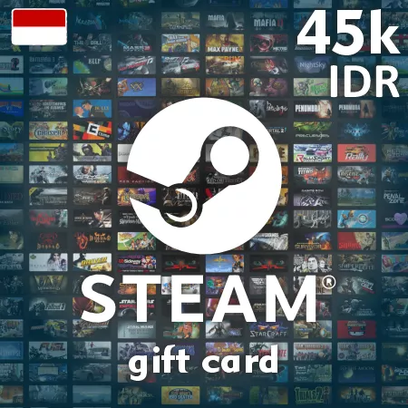 Steam Gift Card 45000 IDR (Indonesia)