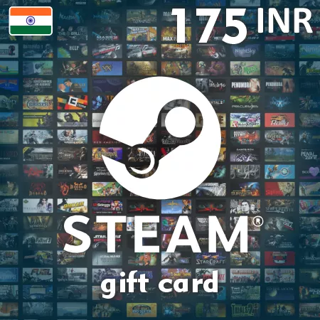 Buy Steam Wallet Gift Card 175 INR India
