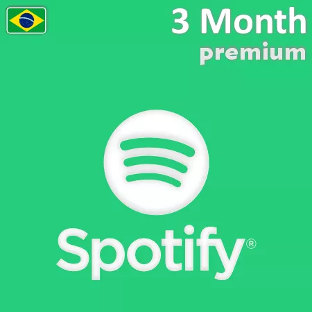 Pirkite „Spotify Premium“ dovanų kortelė 3 mėnesiams (Brazilija)