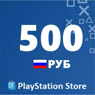 Buy PSN Gift Card 500 RUB Russia