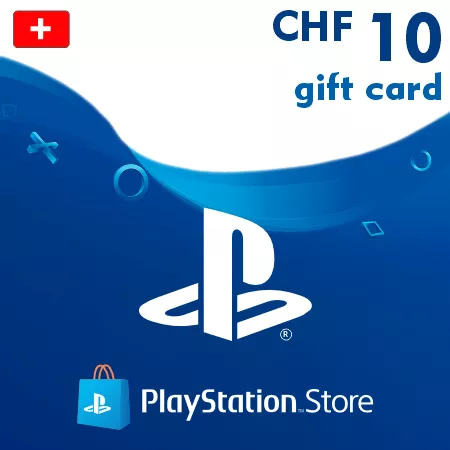 Kjøp Playstation-gavekort (PSN) 10 CHF (Sveits)