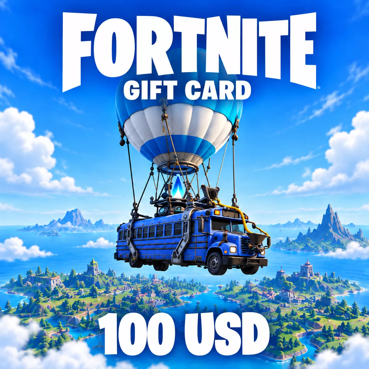 Buy Fortnite Gift Card 100 USD