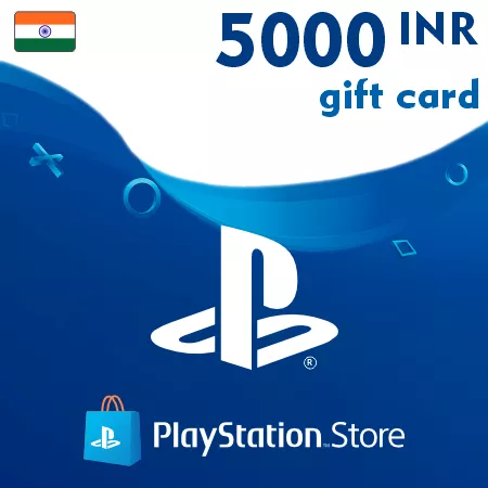 Koupit PlayStation Network Card 5000 INR (IN) PSN Key India